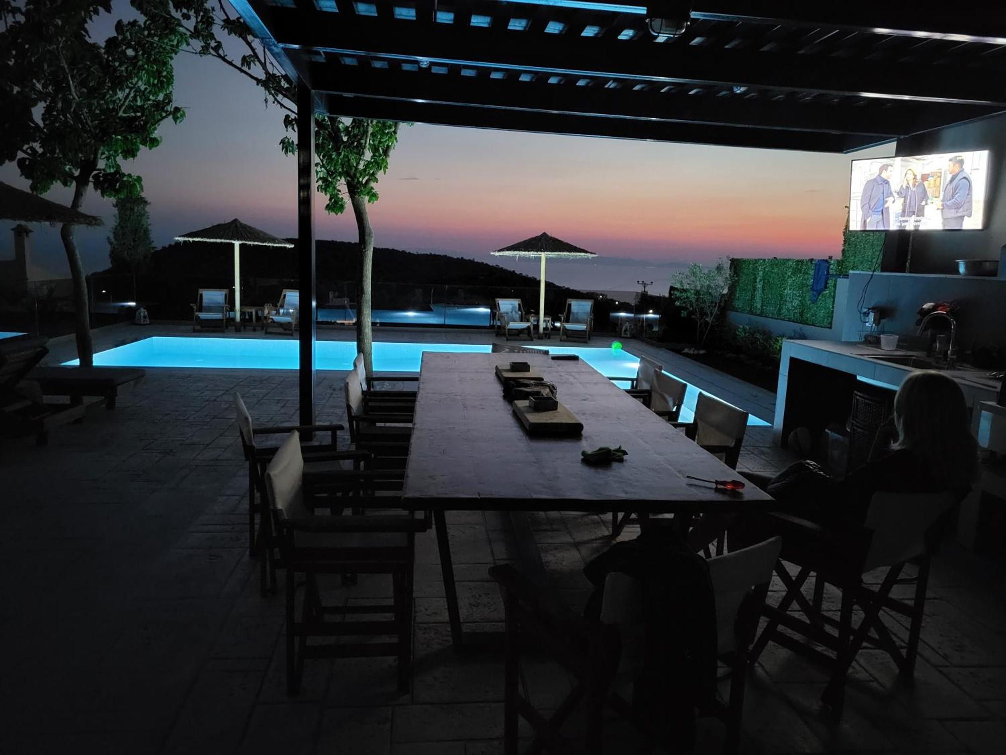 "Stergiou Luxury Apartment 2Nd Floor" Με Κοινη Πισινα Saronida Cameră foto