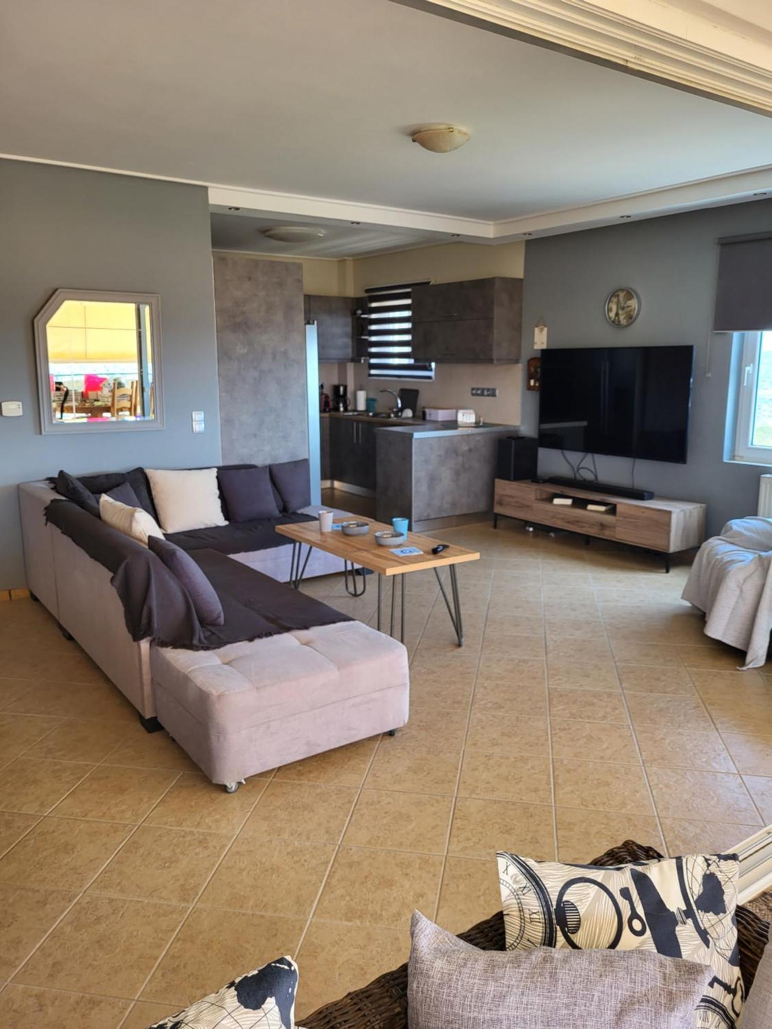 "Stergiou Luxury Apartment 2Nd Floor" Με Κοινη Πισινα Saronida Cameră foto